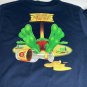 Señor Senor Frogs Nassau Bahamas Mens Short Sleeve Graphic Tee T Shirt M Blue