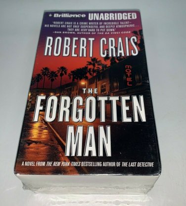 The Forgotten Man by Robert Crais 6 Audio Cassettes Adult Fiction