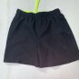 O'Rageous Mens Black Swim Trunks Size Small 6" Inseam Lined Drawstring Waist NWT