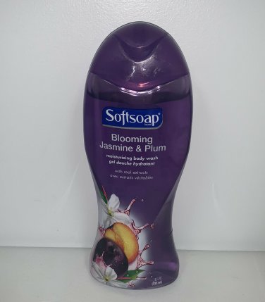 Softsoap Moisturizing Body Wash Soap Blooming Jasmine & Plum 18 fl oz