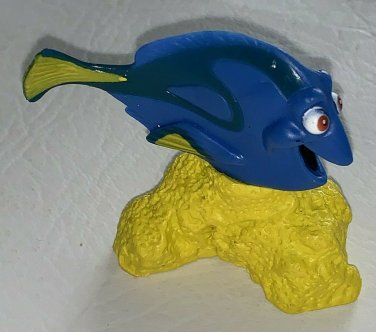 Disney Finding Nemo Dory PVC Figure Cake Topper 2" Blue Fish