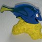 Disney Finding Nemo Dory PVC Figure Cake Topper 2" Blue Fish