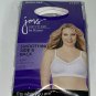 Hanes Just My Size Smoothing Bra Side & Back Wirefree Womens 46DD JMS White 1259