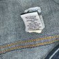Gap Womens Blue Jean Denim Jacket Size XS Stretch Cotton Distressed Button Front