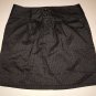 Gap Womens Skirt Brown Size 8 Herringbone Stretch Lined Career