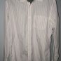 J. Crew Button Up Shirt Mens Size M Blue Red White Pink Stripe LS Tailored Fit