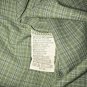 Van Heusen Button Down Dress Shirt Mens Size S 14 14.5 Green Plaid Long Sleeve