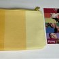 IPSY Flying Colors Yellow June 2018 Travel Cosmetic Make-Up Glam Bag ONLY Rare