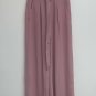 Miss Selfridge Womens Wide Leg Trouser Pants Size 4 Pink Belted High Rise Career
