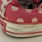 Converse All Star Chuck Taylor Low Top Sneakers Shoes Girls 13 Pink Polka Dot