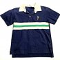 Kitestrings Polo Shirt Boys Size  5 Navy Blue Green
