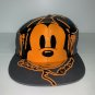 Disney Parks DJ Mickey Mouse in Headphones Hat Ball Cap Big Logo Adult Size