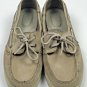 Sperry Top-Sider Intrepid Boat Shoes Womens Size 7.5 Beige Leather 9774829