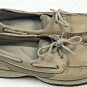 Sperry Top-Sider Intrepid Boat Shoes Womens Size 7.5 Beige Leather 9774829