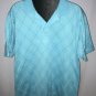 Jos A Bank Leadbetter Golf Polo Shirt Mens Size XL Turquoise Blue Short Sleeve