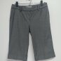 White House Black Market Womens Pedal Pusher Capri Crop Pants Size 4 Gray Black