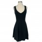 Black Swan Womens Sleeveless Tank Dress Size S Black V-neck Skater Fit and Flare