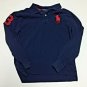Polo Ralph Lauren Boys Long Sleeve Classic Fit Polo Shirt SZ M 10 12 Navy Blue