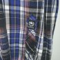 Buffalo David Bitton Mens Button Up Shirt Size XXL Blue Plaid Casual Long Sleeve