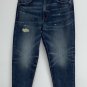 American Eagle Original Taper Mens Denim Blue Jeans  33 W x 28 L Distressed