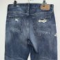 American Eagle Original Taper Mens Denim Blue Jeans 33 W x 28 L Distressed