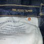 American Eagle Original Taper Mens Denim Blue Jeans 33 W x 28 L Distressed