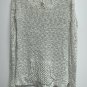 Aeropostale Bethany Mota Womens Nubby Knit Sweater S Gray White Pocket Pullover