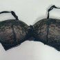 Daisy Fuentes Womens Lace Padded Bra Size 40D  Blue Nude 3 Hook