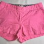 J. Crew Chino Shorts Womens Size 6 Neon Pink Broken-In Cotton 3"