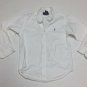 Ralph Lauren Boys Button Up Long Sleeve Shirt Size 7 White