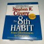 The 8th Habit From Effectiveness to Greatness Stephen R. Covey 3 Disc Audio CD
