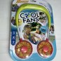 Banzai Cool Fans Portable Hanging Neck Sport USB Rechargeable Personal Lime Pink