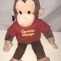 Applause Curious George Monkey Beanbag Plush Stuffed Animal 17"