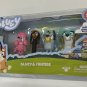 BLUEY Bluey Friends Family Toy Mini Figures Bluey Snickers Coco Honey 4 Pack