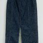 Eddie Bauer Womens Long Denim Blue Jean Skirt Size 4 Stretch Dark Modest Flaw