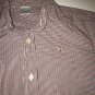 J. Crew Crewcuts Long Sleeve Button Up Shirt Boys L 6 7 Red White Blue Check