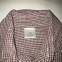J. Crew Crewcuts Long Sleeve Button Up Shirt Boys L 6 7 Red White Blue Check