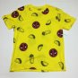 Marvel Deadpool Mens Taco Burrito Logo Graphic T-Shirt Size L Yellow Tee S/S New
