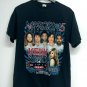 Maroon 5 Kelly Clarkson Rozzi Crane Concert Tour T Shirt 2013 Size M Black Tee