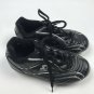 Starter Soccer Cleats Shoes Boy Girl Size 1 Youth  Black Silver Stripe