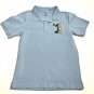 Gymboree Polo Shirt Boys Size 8 Blue Short Sleeve #1 Flame
