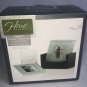 Home Elements Photo Glass Coasters with Wood Box Set of 4