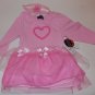 TCP Ballerina Halloween Costume Pink Tutu Leo Leotard Baby Girl 0 6 12 18 M