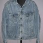 Vintage 90's LEE Mens Denim Blue Jean Jacket Size Large 100% Cotton USA Button