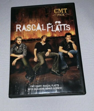 CMT Pick Rascal Flatts Limited Edition DVD With Exclusive Bonus Scenes