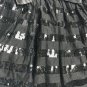 Baker by Ted Baker Party Holiday Bubble Dress Girls Age 5 6 Black Roses Sequins