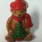 Vintage Schmid Gordon Fraser Japan Teddy Bear Christmas Tree Ornament  1984