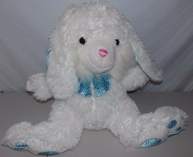 Caltoy White Easter Bunny Rabbit Plush Stuffed Animal 22" Large