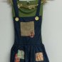 CostumesUSA Womens Scarecrow Dress Halloween Costume Jr Size S