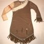 Walt Disney World Disneyland Pocahontas Halloween Costume Dress Girl Size Large